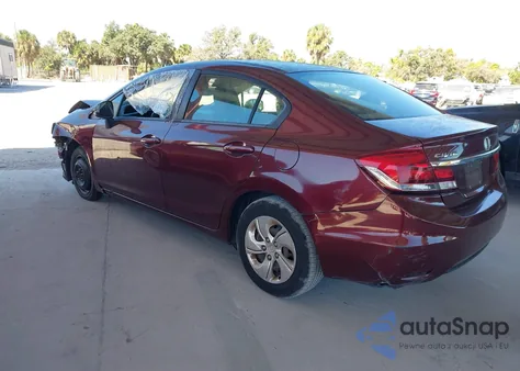 2013 Honda Civic Lx from USA, damaged, VIN 19XFB2F50DE289459